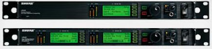 Shure UR4D+ 雙通道無(wú)線接收機(jī)