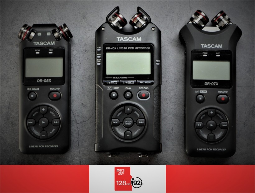 TASCAM X 戰(zhàn)警祭：DR-05X、DR-07X、DR-40X 系列便攜式錄音機測評