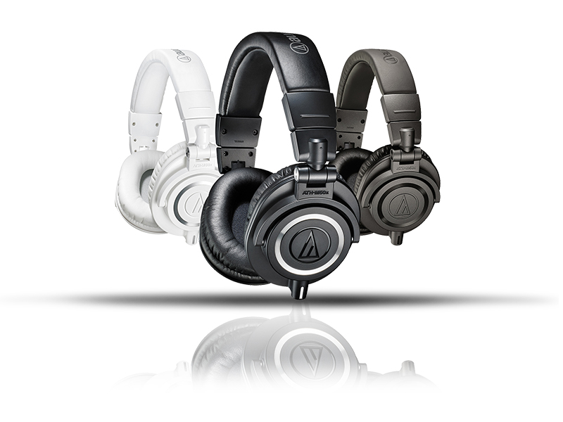 內(nèi)外兼?zhèn)洹狝udio-Technica ATH-M50x 頭戴式監(jiān)聽耳機