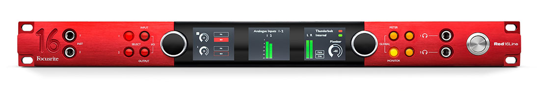 雷電？ Dante？ Pro Tools|Ultimate音頻接口？ Red 16Line滿足你！