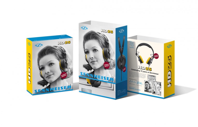 Sennheiser 發(fā)布全球限量 25,000 只的 HD 25 特別紀(jì)念版監(jiān)聽(tīng)耳機(jī)