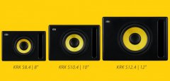 KRK 發(fā)布新一代低音音箱系列 S8.4、S10.4 和 S12.4