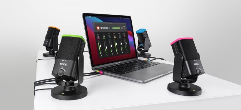 Rode 發(fā)布播客和直播軟件 Rode Connect，可以同時混合 4 只 USB 話筒